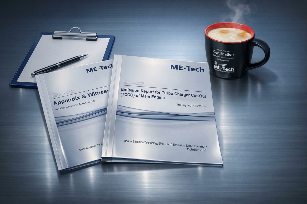 ME-Tech emission report and witness report